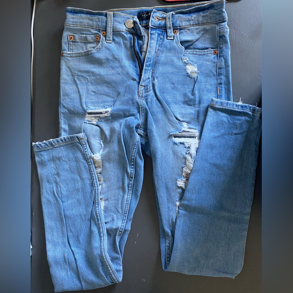 Aeropostale Ripped Jeggings